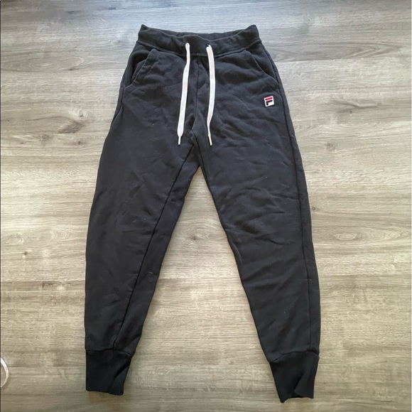 Fila Other - Fila Classic Black Jogger Sweatpants Size Small